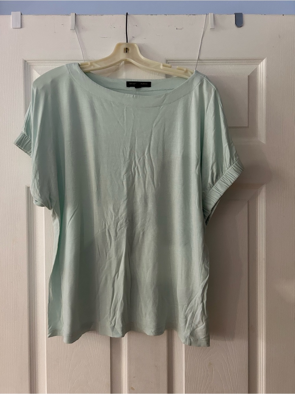 Banana Republic Light Mint Short Sleeve Relaxed Tee